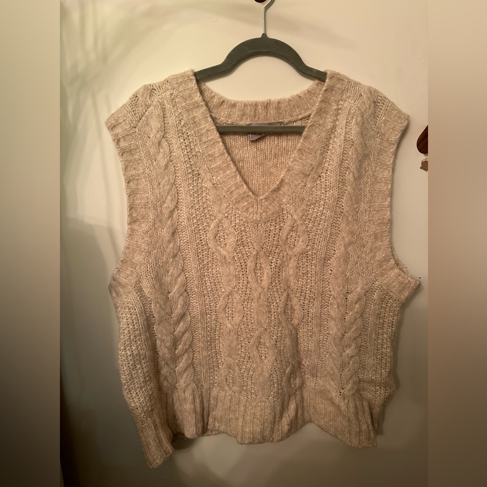 Everlane v neck sweater vest